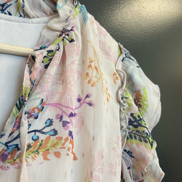 Autres Filles 1X midi Floral Print Women's Dress EUC - Picture 5 of 16